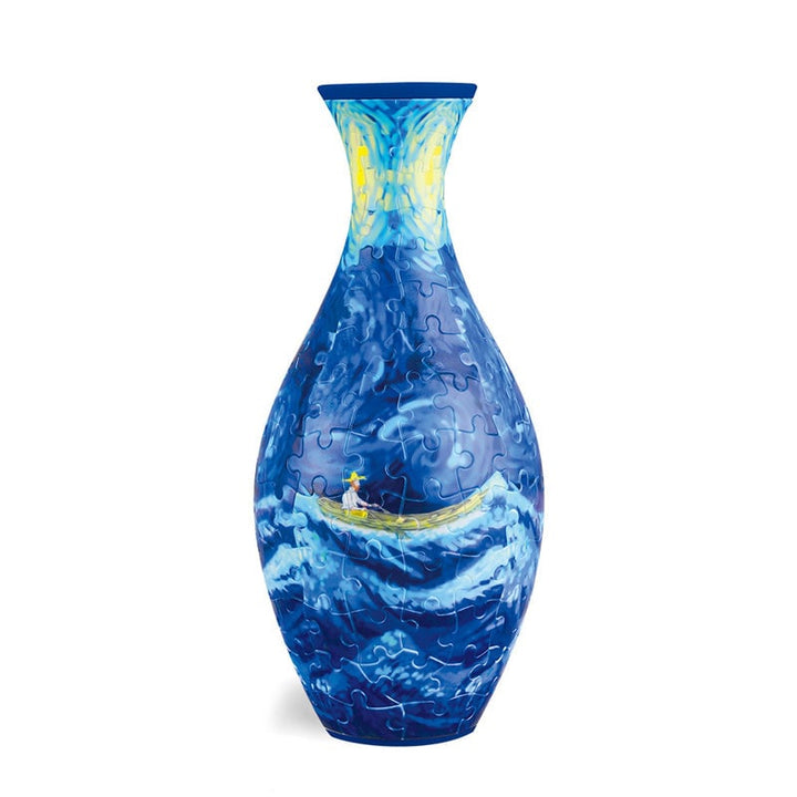 Personlig stil med EcoBloom 3D puslespil blomstervase, en moderne accent.