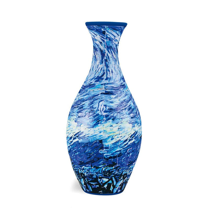 Unik EcoBloom 3D puslespil vase med smart aftagelig vandbeholder.