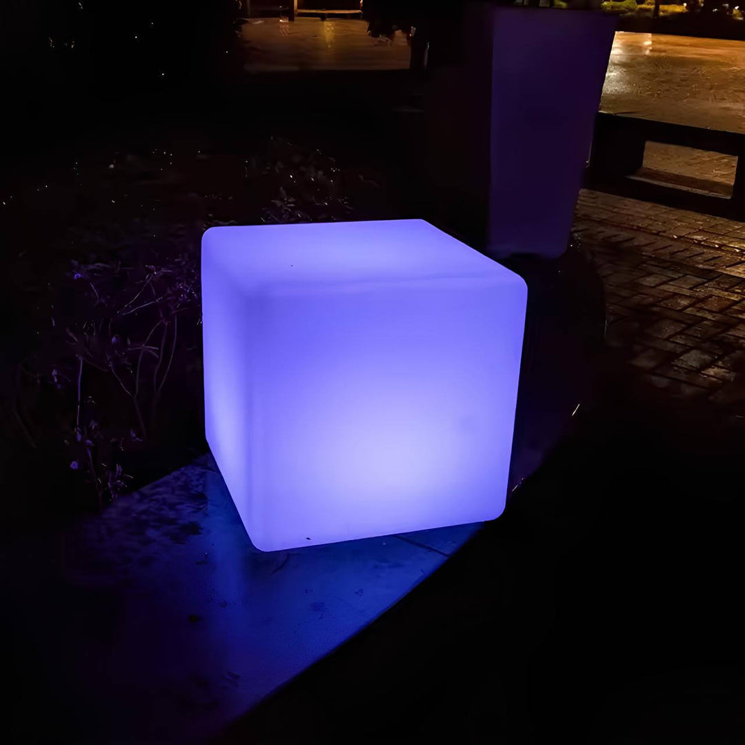 Kubisk LED Have- og Terrassalampe