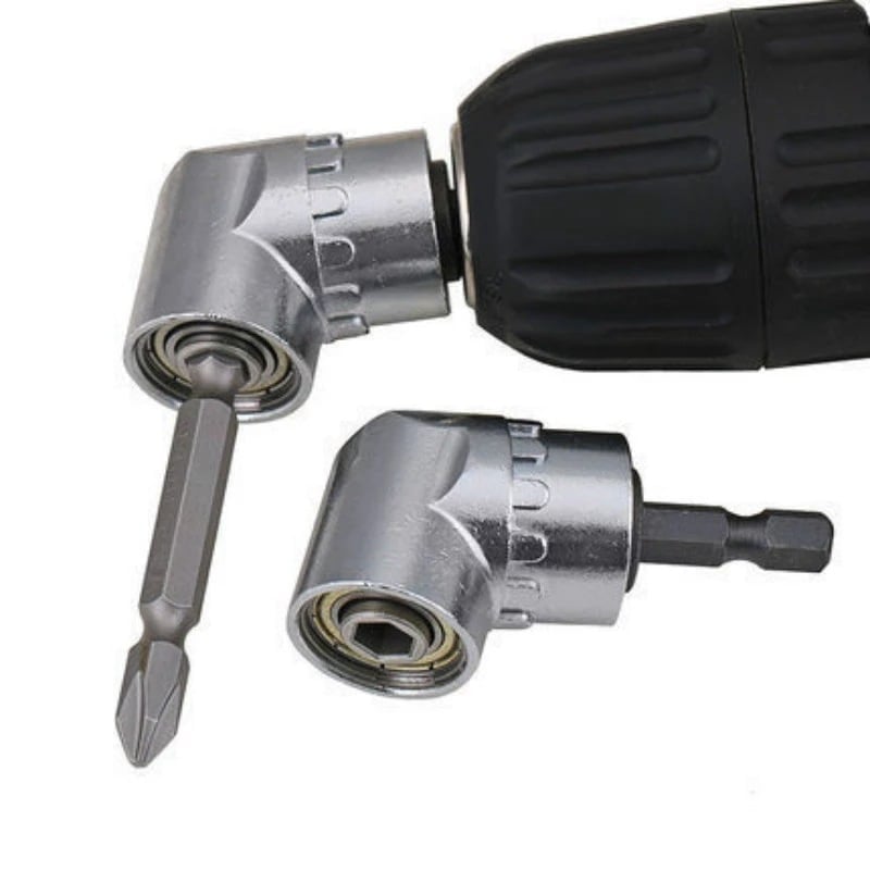 Optimal præcision med EdgeMaster 105 vinkeladapter, et essentielt værktøj til skruning og boring i trange pladser.