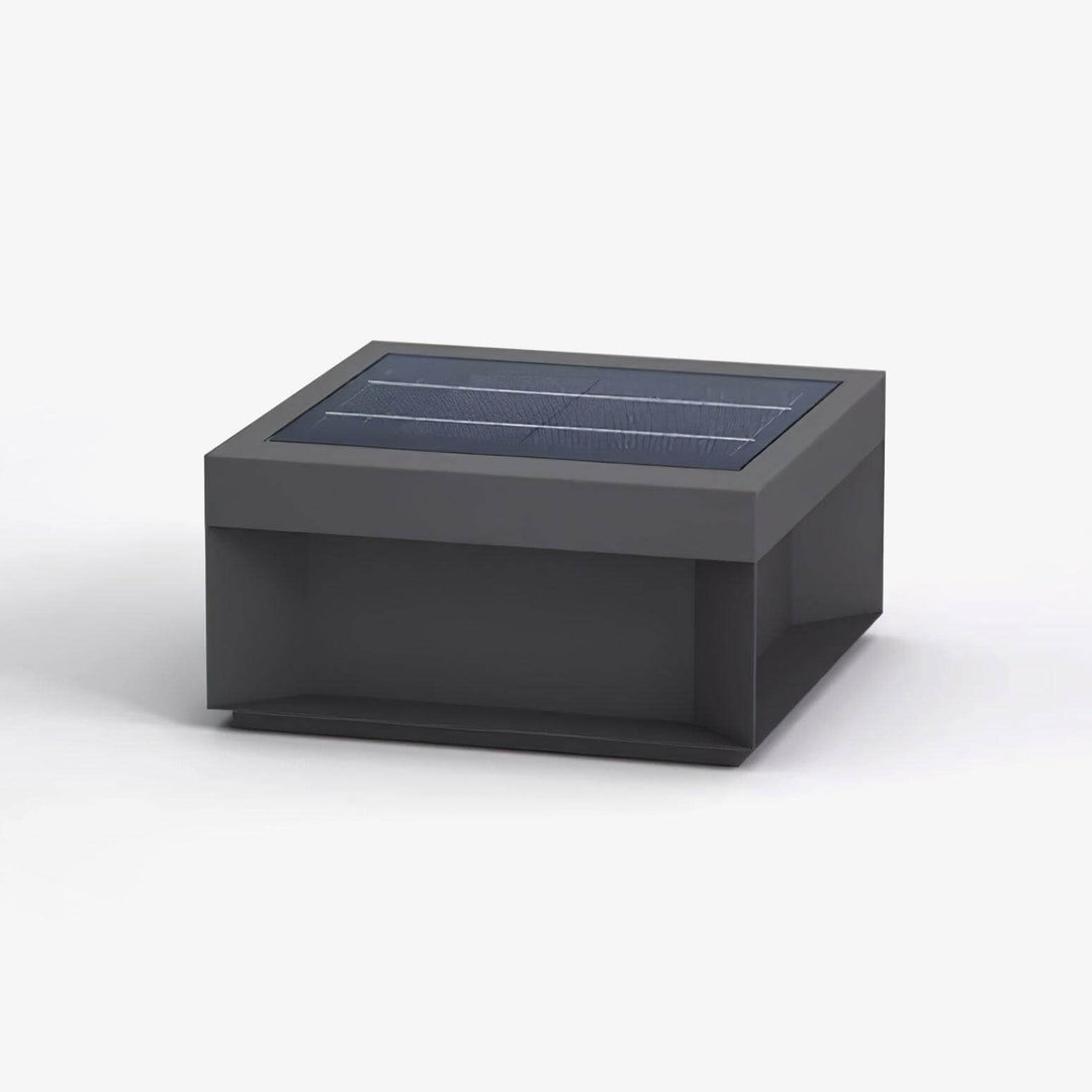 Udendørs LED Stolpelampe med Solenergi