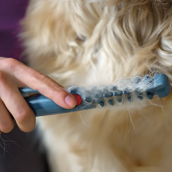 Pelspleje værktøj: trimmer, børste, knudefjerner til hund, kat og andre kæledyr.