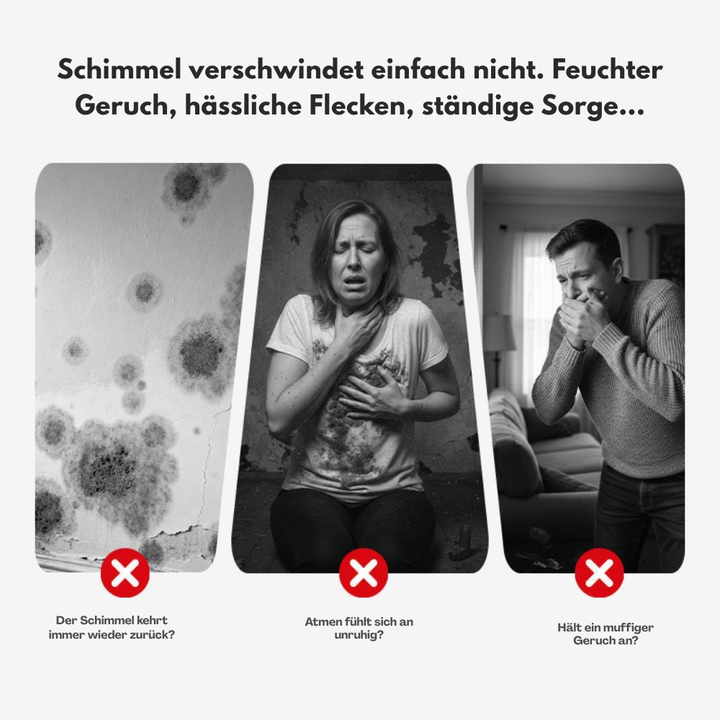 Antibakteriel muggfjerner spray til køkkenet. Perfekt til rengøring af fedt og skimmel ved vasken.