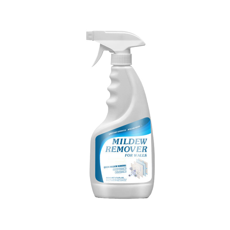 Synlig forskel: Skimmelfjerner spray der hurtigt og effektivt pletfjerner og renser vægge.