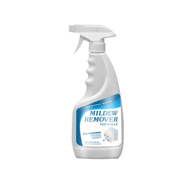 Synlig forskel: Skimmelfjerner spray der hurtigt og effektivt pletfjerner og renser vægge.
