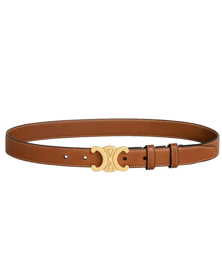 Tidløst damebælte med minimalistisk design, et elegant tilbehør der passer til mange stilarter.