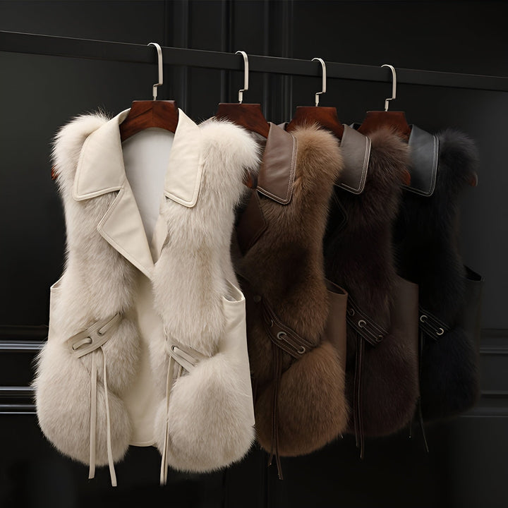 Alsidig elegant damevest, ideel som fritidsvest eller til chic lag-på-lag stil.