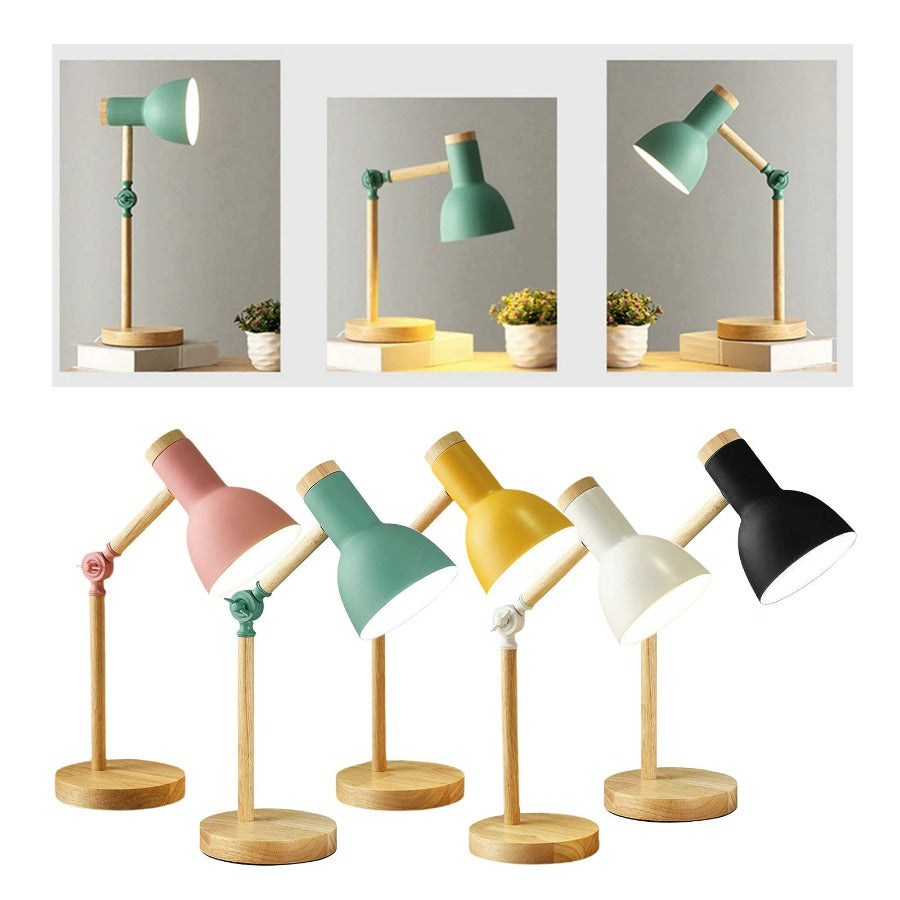 Minimalistisk foldbar LED-bordlampe; et elegant valg til det moderne hjem.