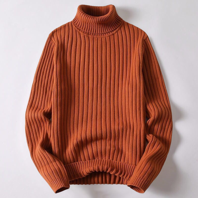 Lækker herre rullekravetrøje. Giver varme og et stilrent look til enhver mands garderobe.