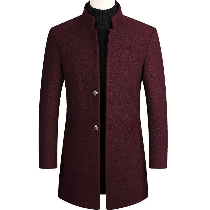Smart sort herre elegance jakke. Alsidig og klassisk, velegnet til både casual og formelle outfits.