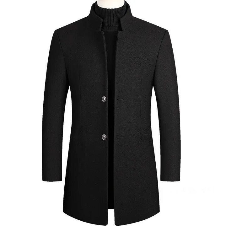 Stilfuld herre elegance jakke, ideel til overgangsvejr. Kombinerer komfort med et skarpt, moderne look.