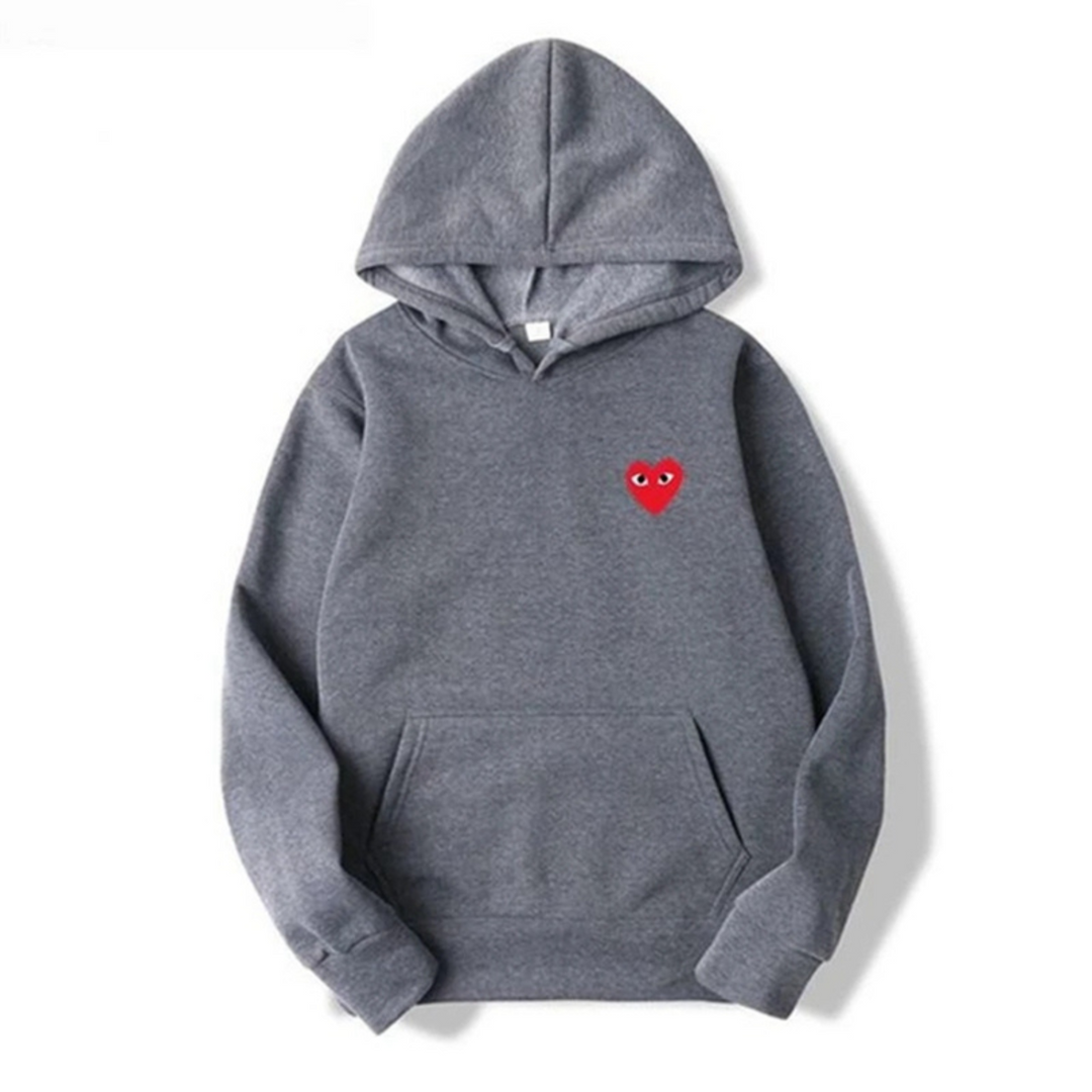 Elegant hjerte sweater i blød kvalitet. En stilfuld og komfortabel damestrik til hverdag og fest.