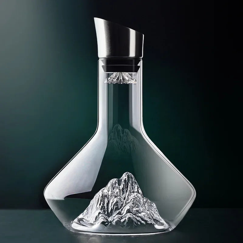 Kvalitets krystal vinkaraffel 1500 ml for optimal rødvinssmag. Perfekt som gave eller til stilfuld servering.