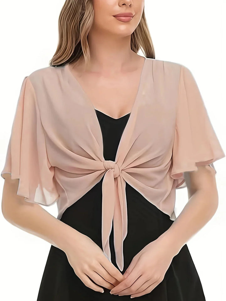 Elegant og komfortabel damebluse med slåom-effekt, Thilde-designet. Ideel til alsidig mode året rundt.