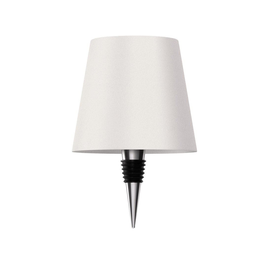 Unik LED flaskelampe. Miljøvenlig og elegant bordlampe, der giver hyggeligt stemningslys.