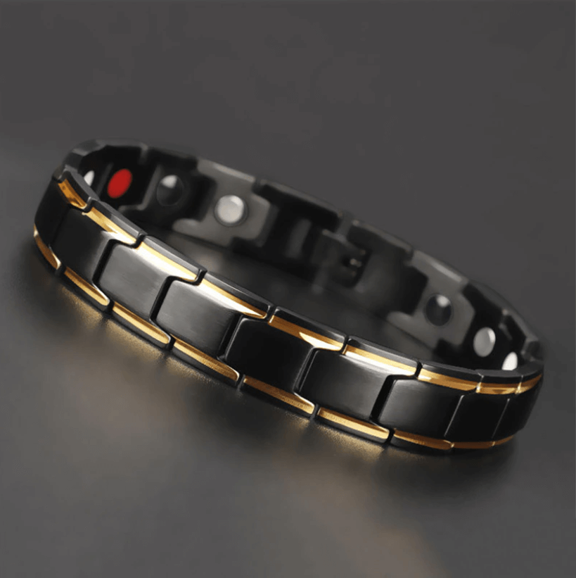 Alsidigt magnetarmbånd til herrer. Elegant og tidsløst hverdagssmykke, perfekt til både arbejde og fritid.
