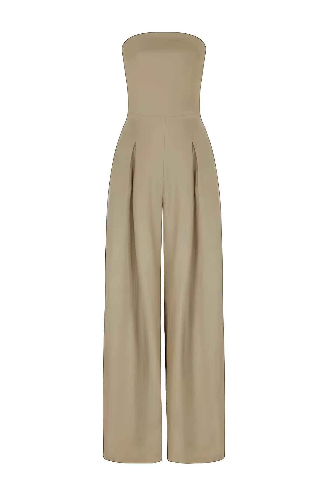 Festlig stropløs jumpsuit til kvinder. En tidløs buksedragt for en stilfuld entré.