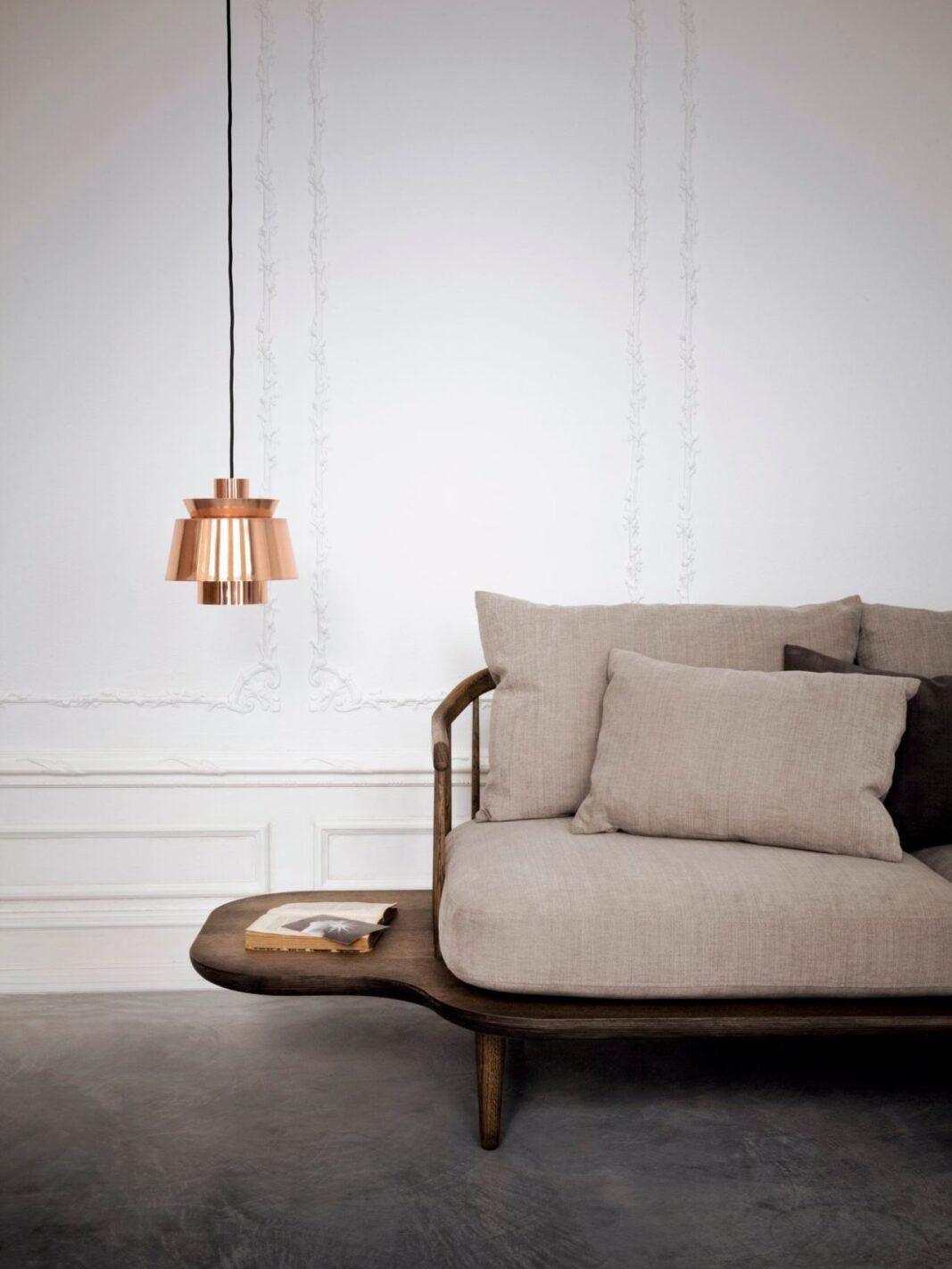 Moderne TERJE loftslampe i metal. Skab stilfuld belysning over spisebordet.