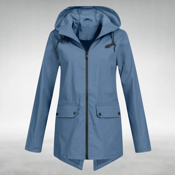 Alsidig softshell damejakke med hætte. Ideel som overgangsjakke til både outdoor og by.