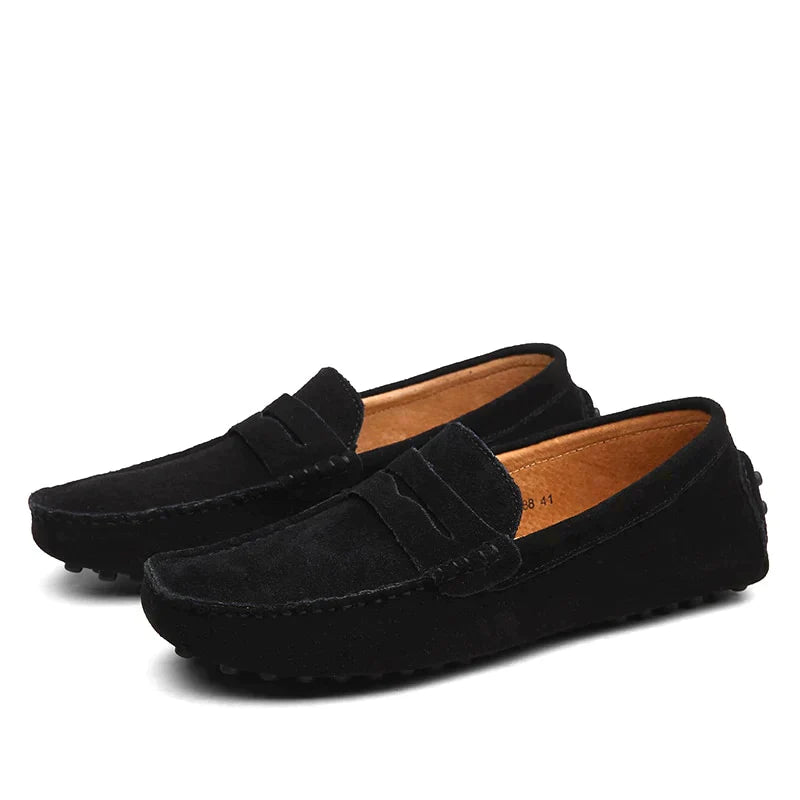 Tidløse herre loafers i premium kvalitet. Elegante slip-on sko til mænd, der værdsætter stil.