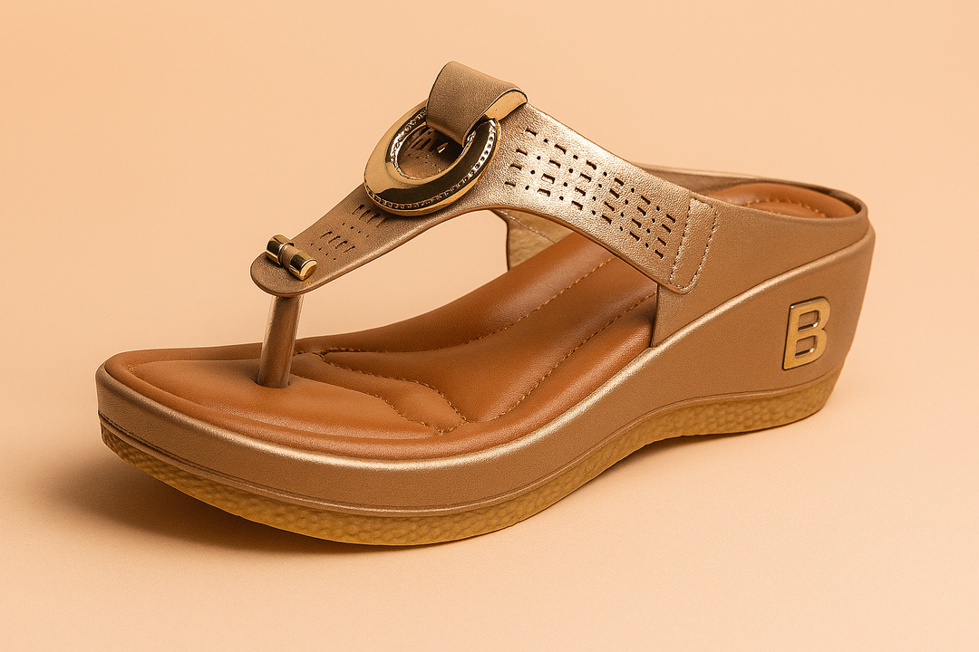 Elegant kilehælsandal med smukt spænde. Disse stilfulde damesandaler er et must-have til sommerens mode.