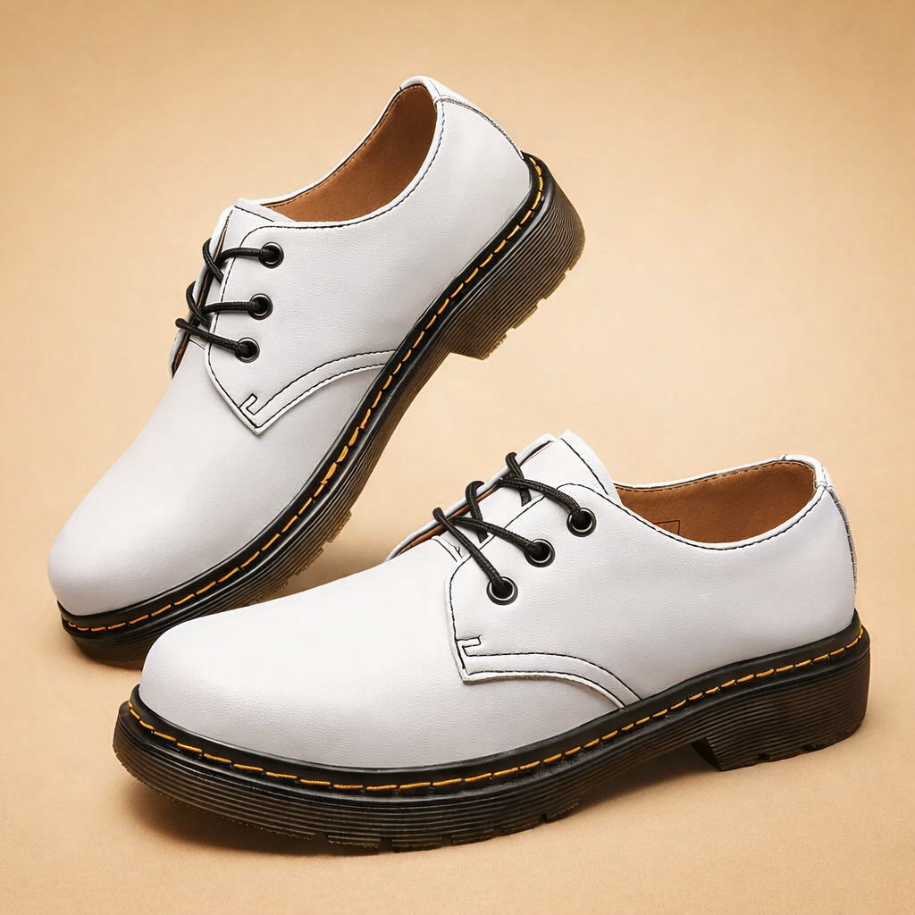 Komfortable herresko, ideelle som hverdagssko og smart-casual. Stilfulde sorte snøresko for et pænt look.