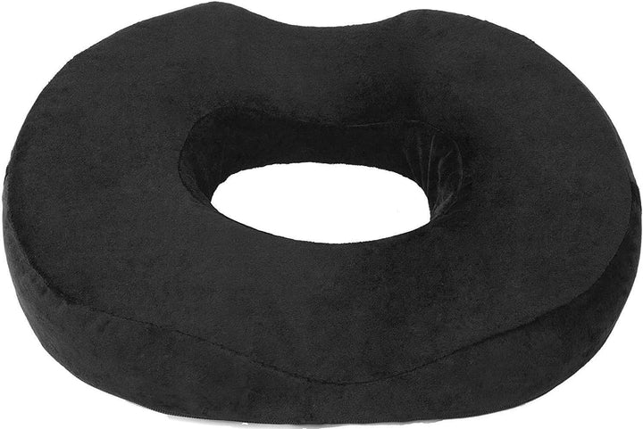 Optimal komfort og rygstøtte med ergonomisk siddepude. Hukommelsesskum giver effektiv smertelindring for haleben.