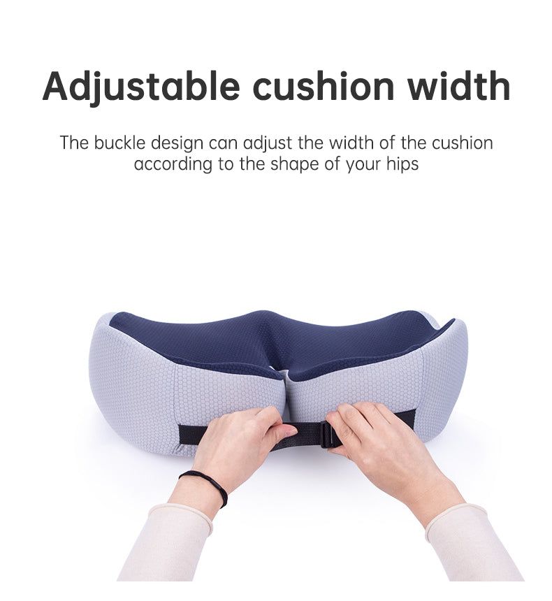 Universal ergonomisk siddepude for optimal støtte & komfort. Ideel til kontor, bil & kørestol.