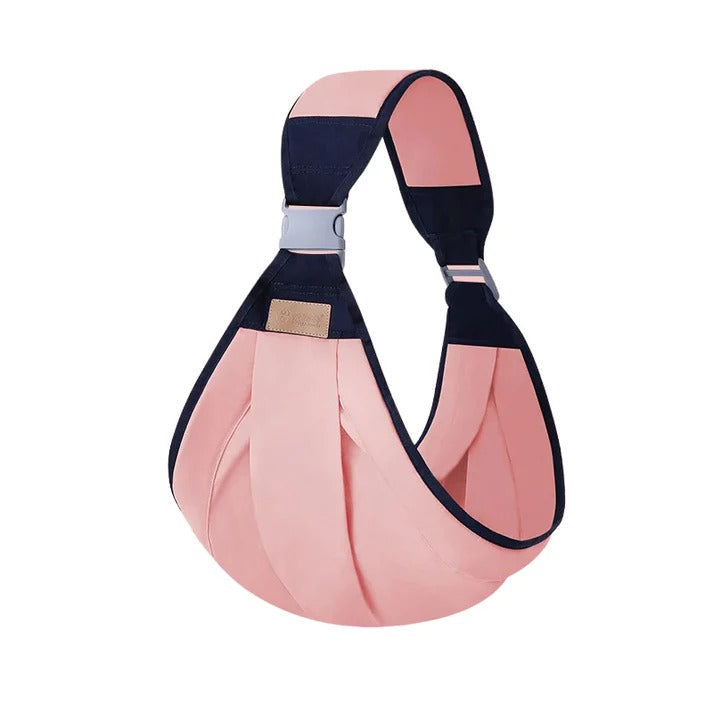 Ergonomisk unisex bæresele til baby & småbørn. Justerbar for komfortabelt, håndfrit forældreskab i grøn, grå, lyserød.