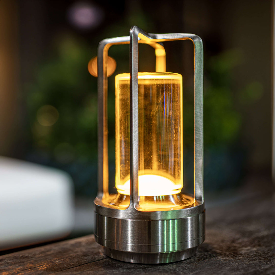 Krystal Lanterne Lampe - LED Bordlampe