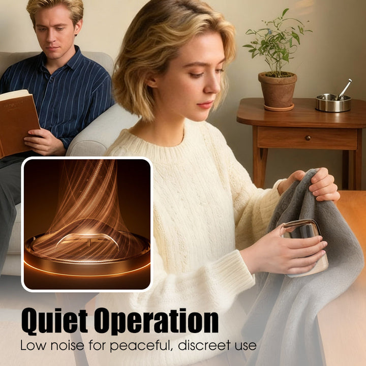 FabricRenew fnugfjerner i hvid med ergonomisk design, klar til at fjerne fnug og nup fra alle tekstiler.