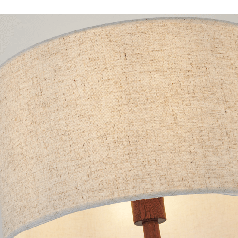 Elegant Gulvlampe i Træ - Japandi Stil