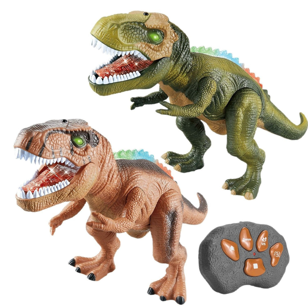 Perfekt gaveidé: Fjernbetjent dinosaur legetøj til børn, med gang, lyd og lys, timevis af sjov.