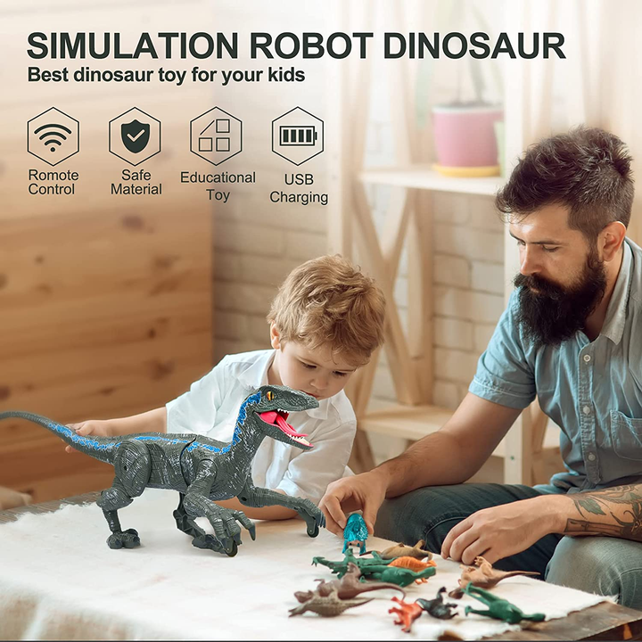 VelociThrill dinosaur legetøj, fjernstyret og realistisk, et hit hos alle børn.