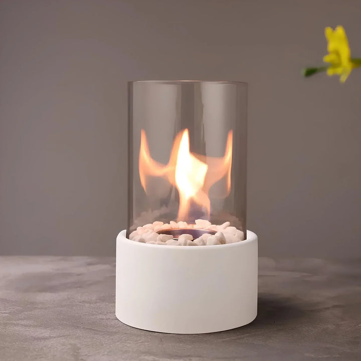 Skab et unikt look med FlameAura biopejs. Tilføjer varme og et moderne udtryk.