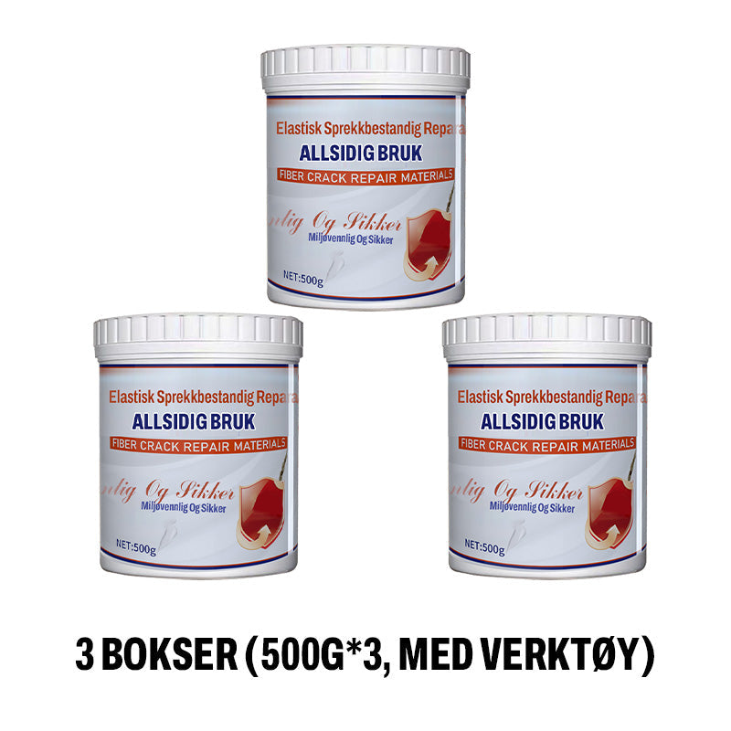 Indendørs vægreparation med FlexWrap, fikser huller og revner nemt for en flot boligforbedring.