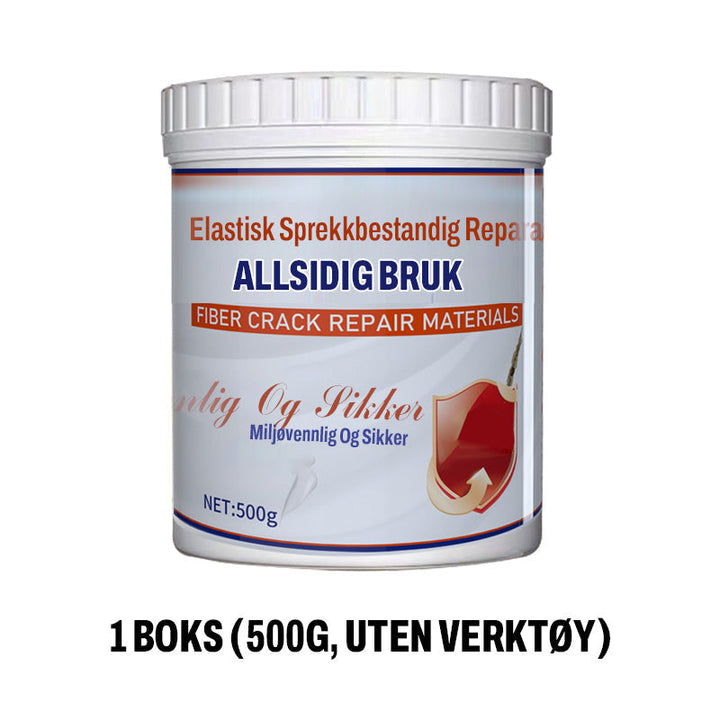 FlexWrap reparationspasta: Alsidig spartelmasse til alle typer vægskader, sikrer permanent fiksering.