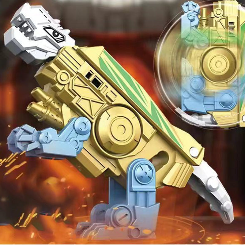 Robust FluxTron mekanisk transformer legetøj. Et sjovt fidget legetøj til stressaflastning.