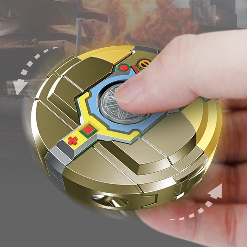 Samleobjekt FluxTron, et unikt mekanisk fidget legetøj. Ideelt til kreativ leg & fokus.