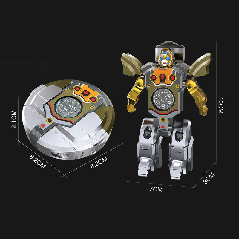 Fidget legetøj FluxTron i robotform. Hjælper med fokus & giver stressaflastning. Samleobjekt.