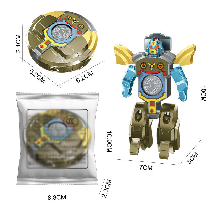 Voksen FluxTron fidget legetøj: et mekanisk transformer samleobjekt for fokus & antistress.