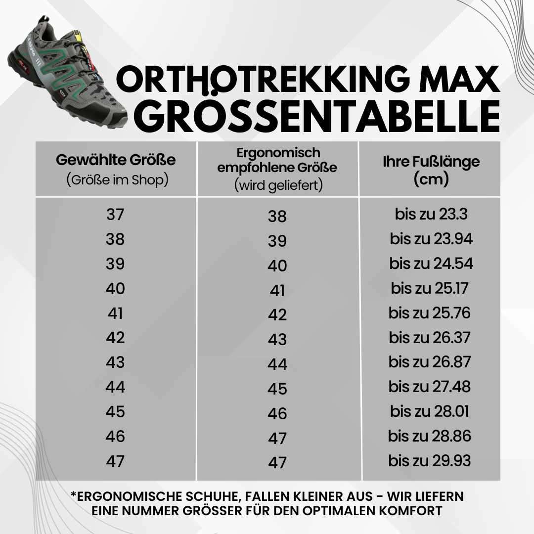 Komfortable og støttende unisex vandrestøvler i grå/grøn, designet med aflastende ortopædisk teknologi.