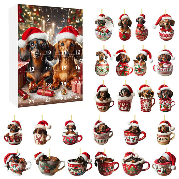 Julekalender for hunden: Gravhundetema, en sjov og spændende måde at tælle ned til jul på.