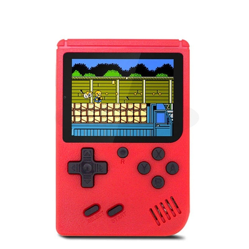 Håndholdt retro gaming konsol med 400 klassiske spil. Perfekt underholdning til børn og voksne.