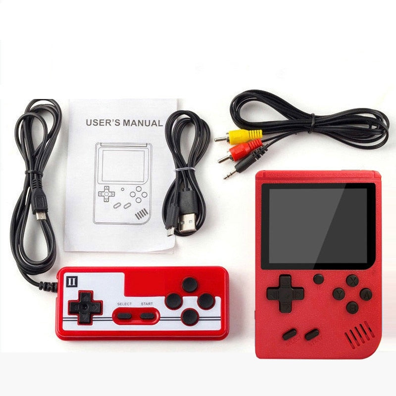 Underholdning for alle aldre: Håndholdt retro gaming konsol med 400 tidløse klassiske spil.