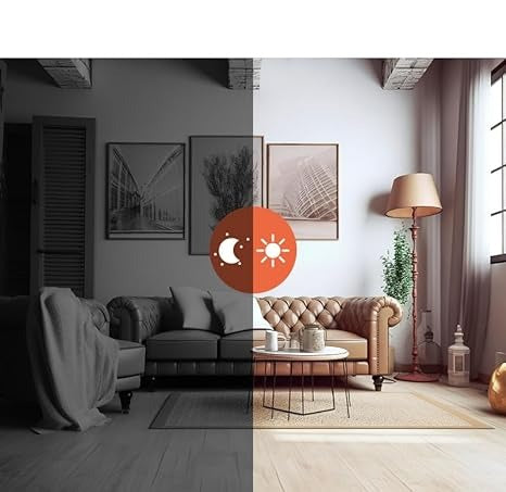Klart HD overvågningskamera med avanceret nattesyn og alarm for optimal sikkerhed.