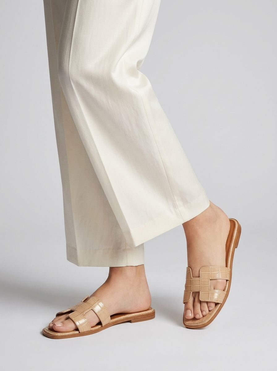 Helena fashion slippers: Komfortable slip-on sko for moderne kvinder.