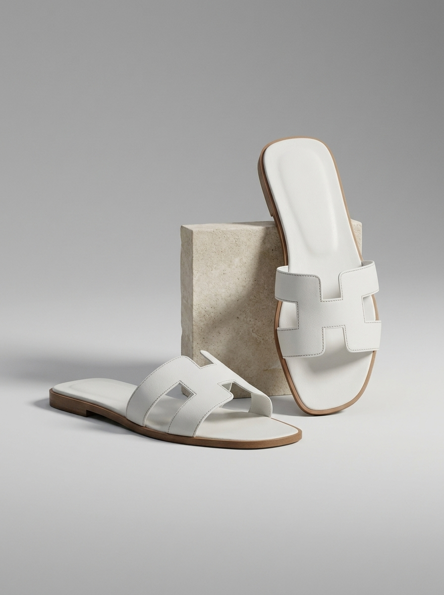 Elegante Helena fashion slippers til sommer med tidløs stil.