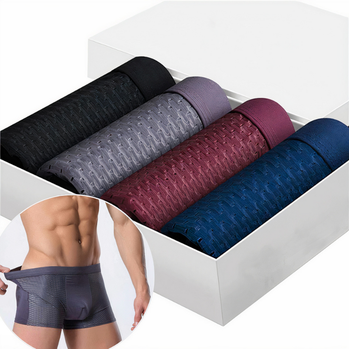 Herre boxershorts sæt 10-pak. Ultimativ komfort & friskhed til hverdag. Åndbart, fleksibelt og slidstærkt undertøj.