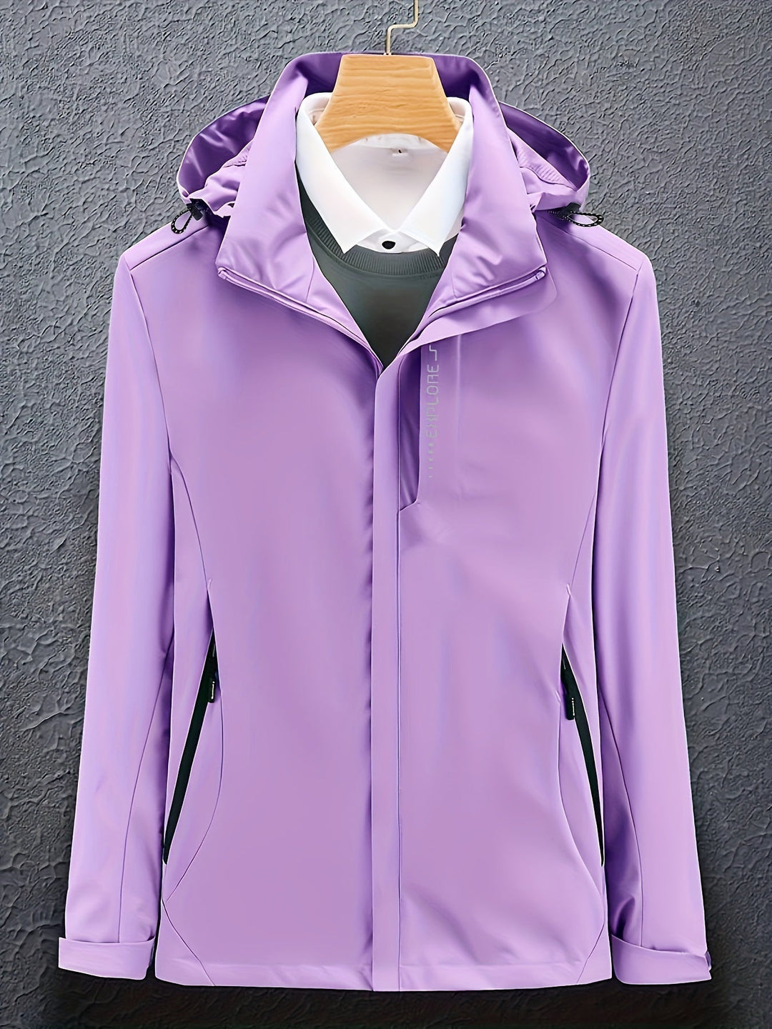 Vind- og vandafvisende herre softshell jakke til aktivt brug. Optimal beskyttelse forår & efterår.